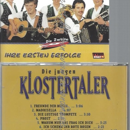 CD--JUNGEN KLOSTERTALER,DIE--IHRE ERSTEN ERFOLGE-DIE ZWEITE