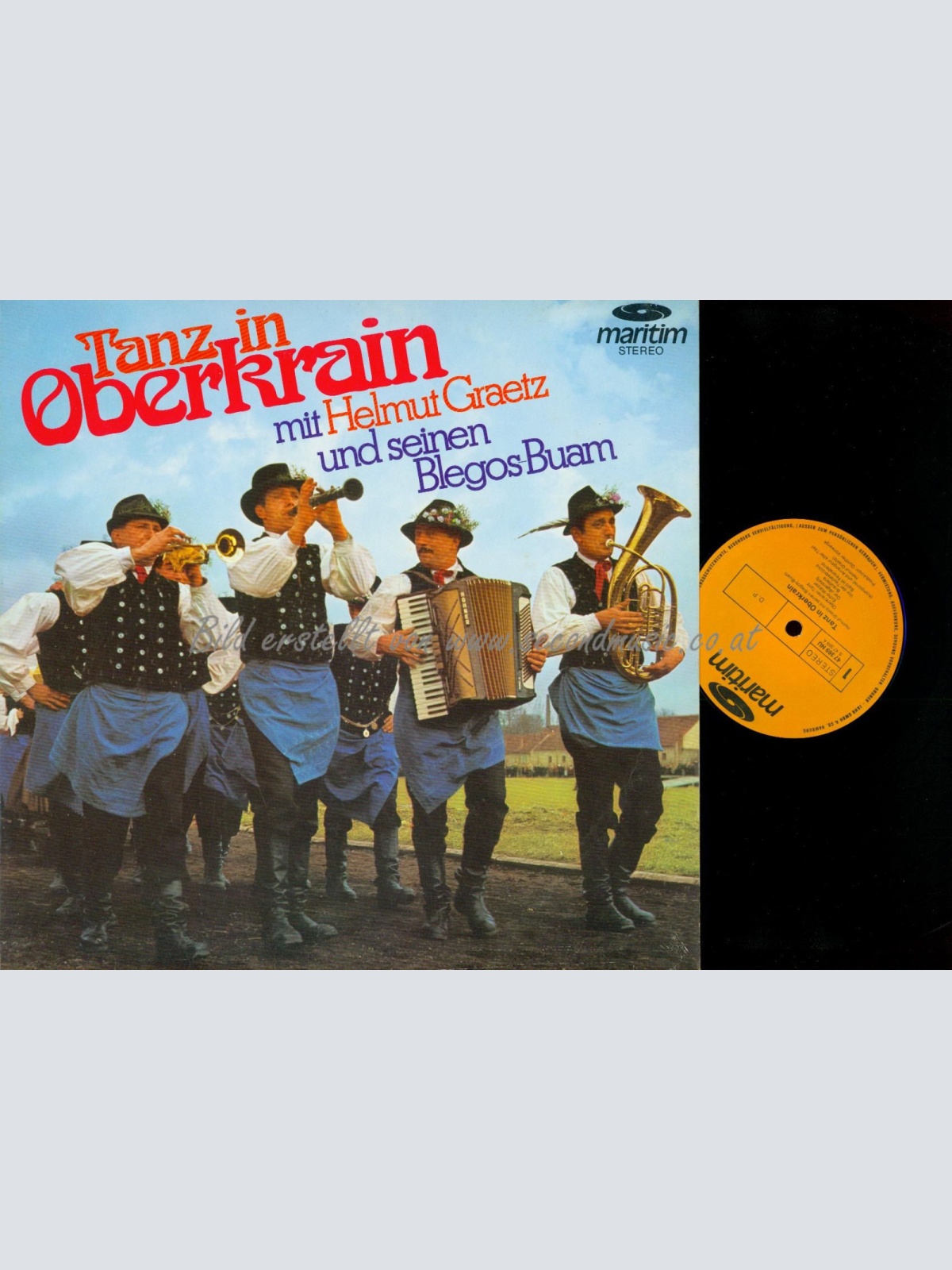 LP-- TANZ IN OBERKRAIN MIT HELMUT GRAETZ UND SEINEN BLEGOS BUAM