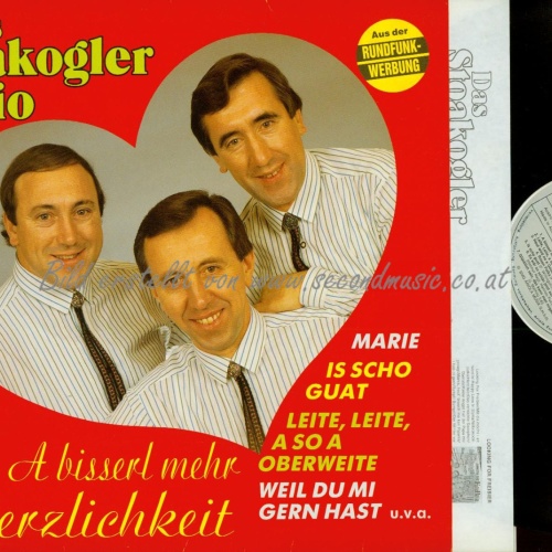 LP-- DAS STOAKOGLER TRIO A BISSERL MEHR HERZLICHKEIT