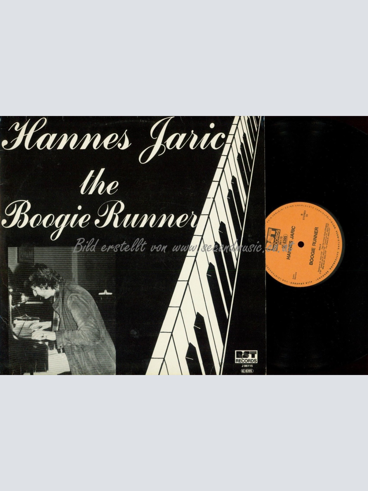 LP--HANNES JARIC THE BOOGIE RUNNER // KARL RATZER //