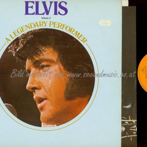 LP--ELVIS PRESLEY  A LEGENDARY PERFORMER VOLUME 2 / CPL11349+ BOOKLET