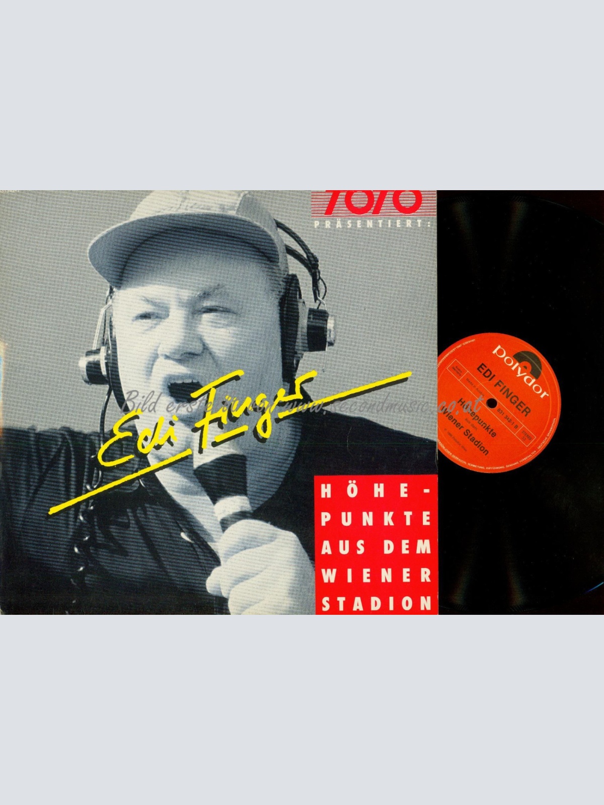 LP--EDI FINGER //  HÖHEPUNKTE AUS DEM WIENER STADION