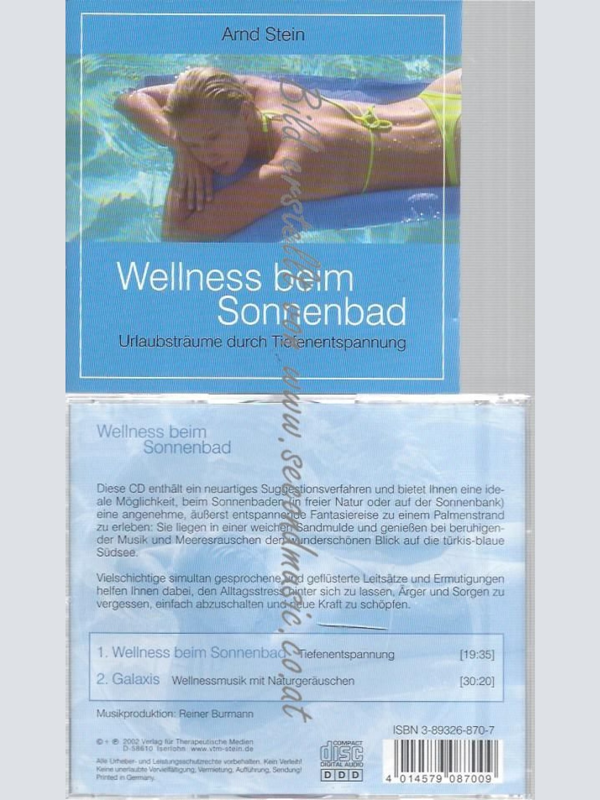 CD--ARND STEIN--WELLNESS BEIM SONNENBAD