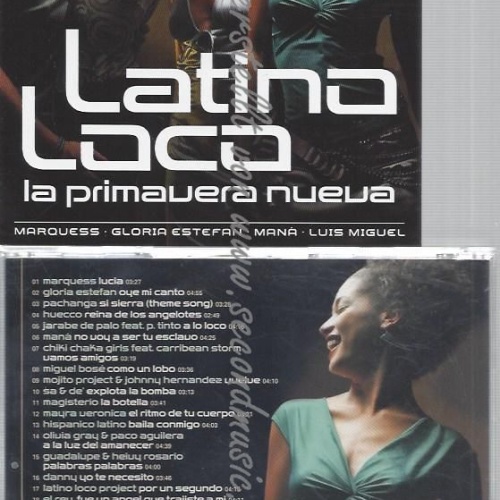CD--VARIOUS--LATINO LOCO-LA PRIMAVERA NUEVA