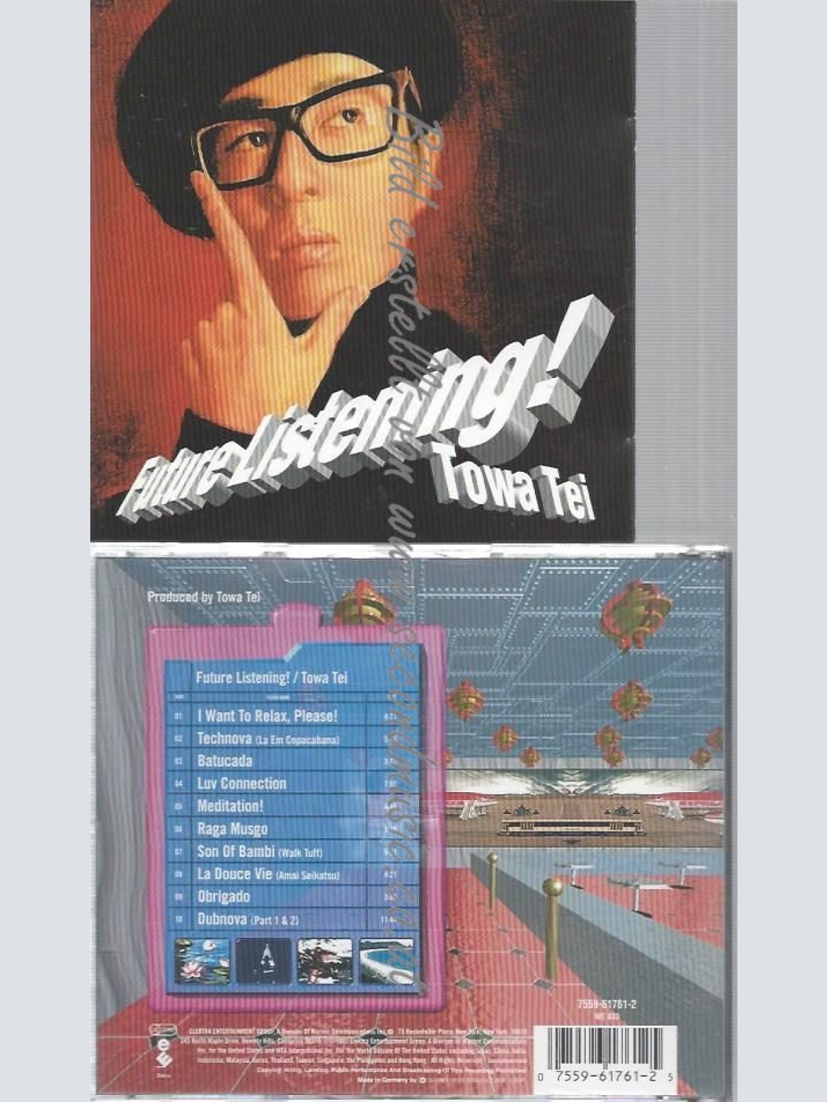 CD--TOWA TEI--FUTURE LISTENING |