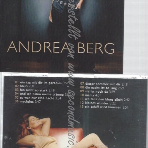 CD--ANDREA BERG--MACHTLOS