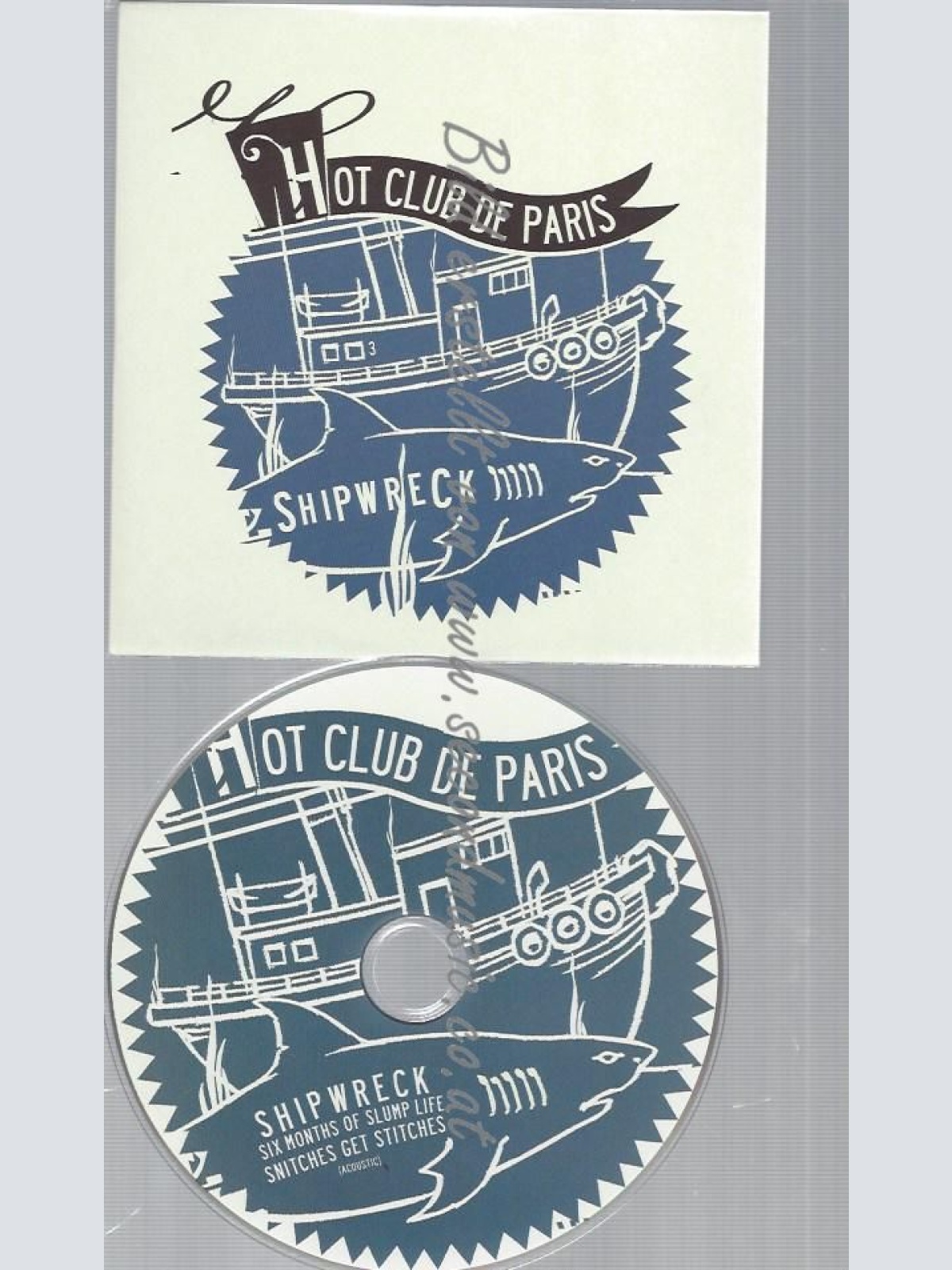 CD--HOT CLUB DE PARIS--SHIPWRECK |