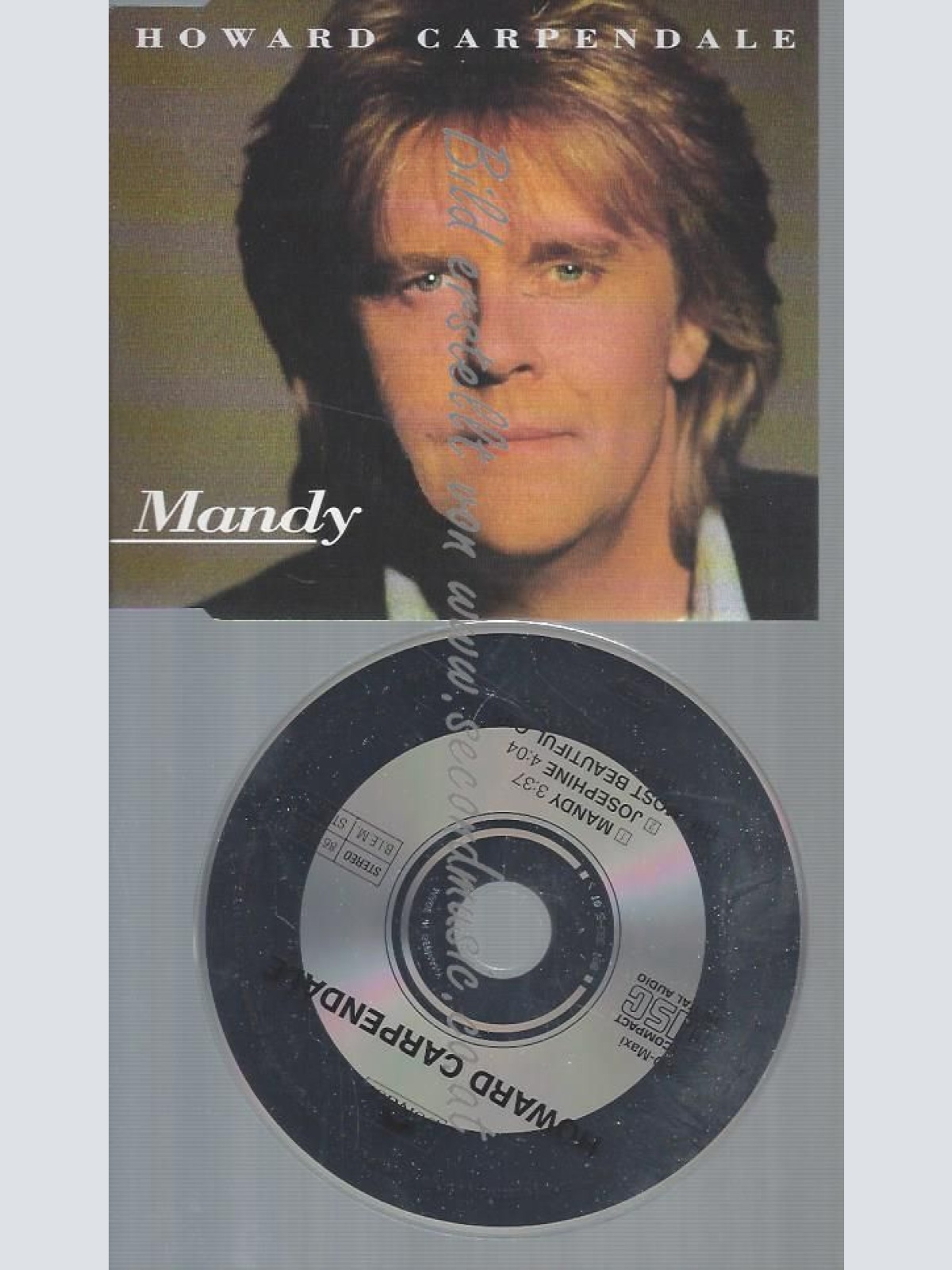 CD--HOWARD CARPENDALE --MANDY