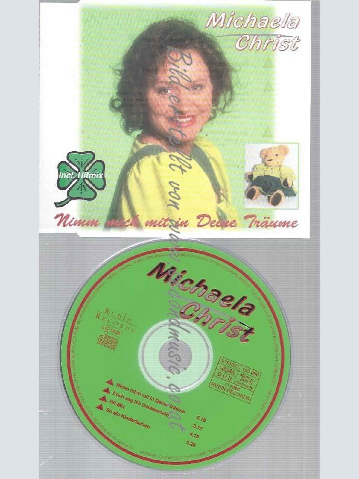 CD--CHRIST,MICHAELA--NIMM MICH MIT IN DEINE TRUME