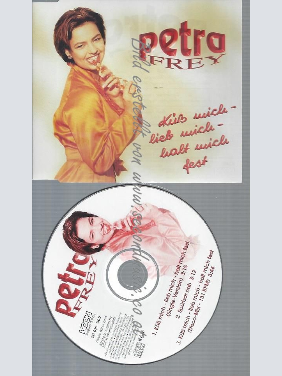 CD--FREY,PETRA--KÜSS' MICH - LIEB' MICH - HALT' MICH FEST