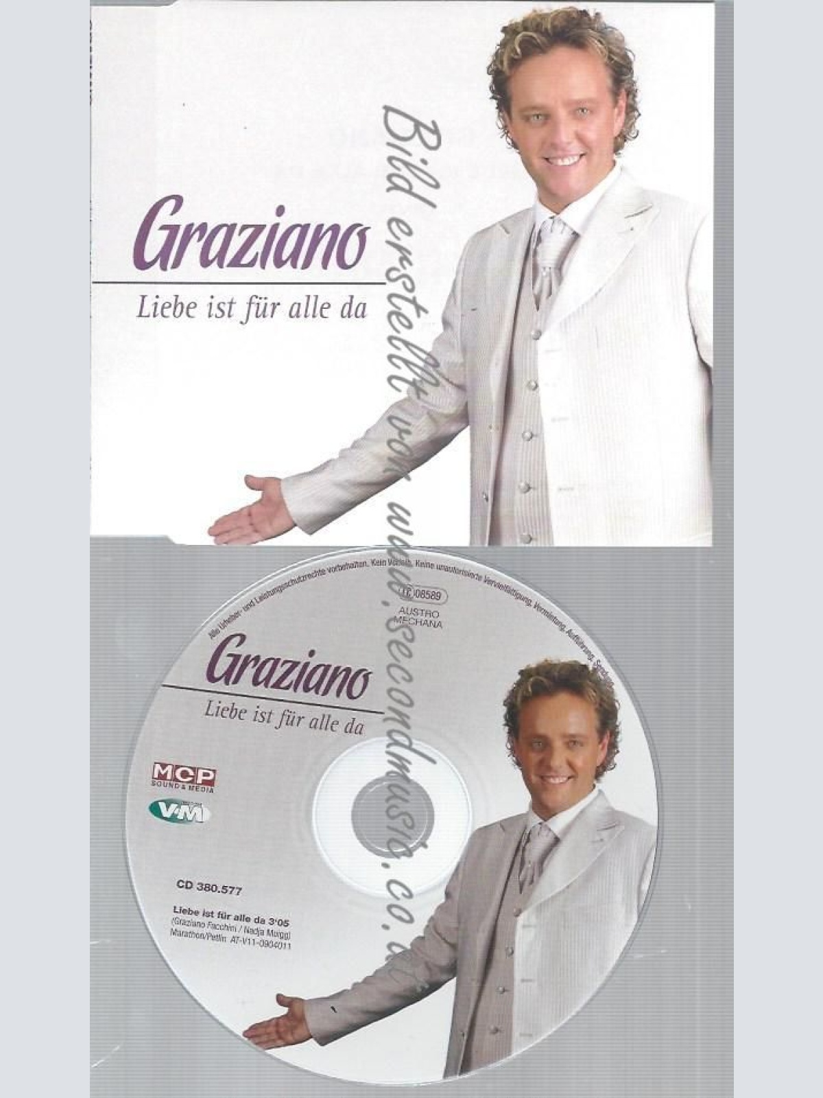 CD--GRAZIANO --LIEBE IST FÜR ALLE DA