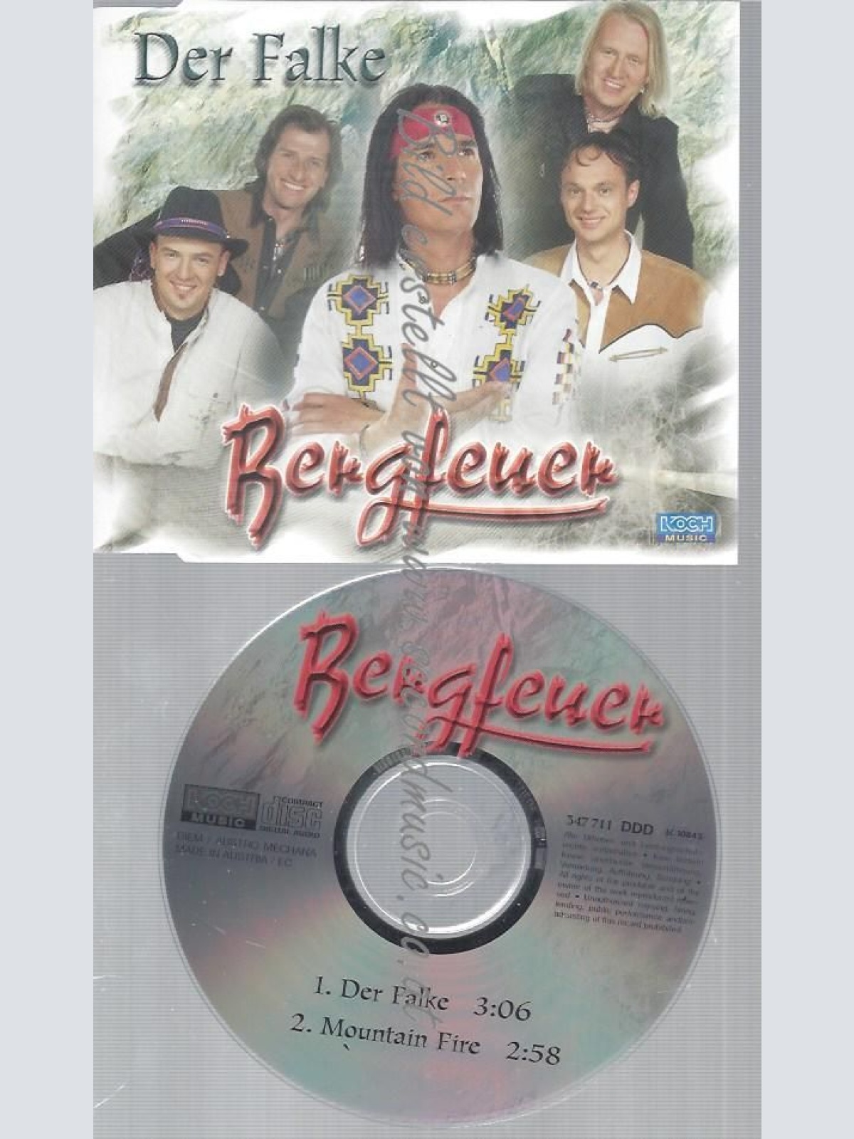 CD--BERGFEUER--DER FALKE