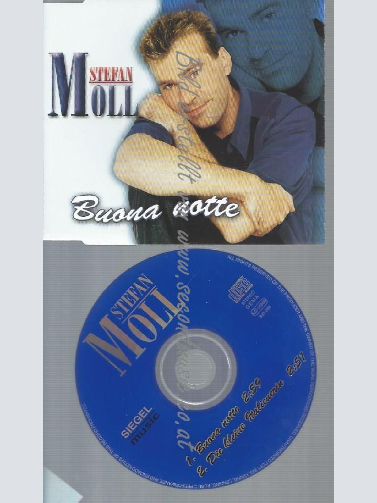 CD--STEFAN MOLL--BUONA NOTTE --