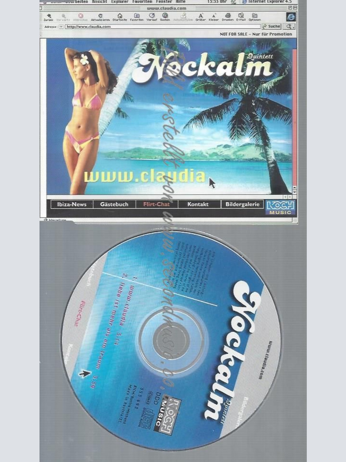 CD--NOCKALM QUINTETT--WWW.CLAUDIA