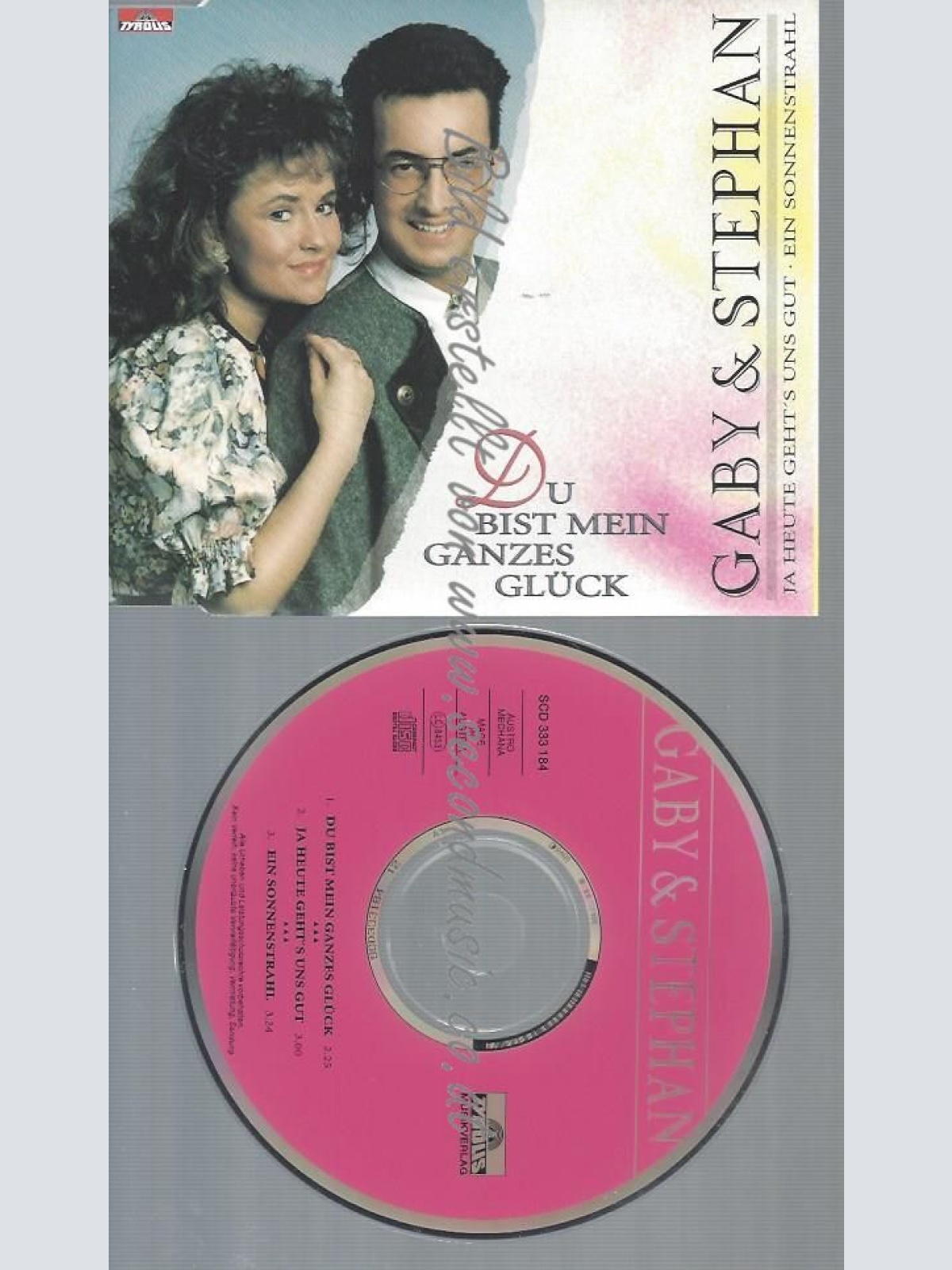 CD--GABY & STEPHAN--DU BIST MEIN GANZES GLÜCK