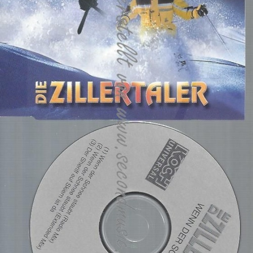 CD--DIE ZILLERTALER--WENN DER SCHNEE STAUBT