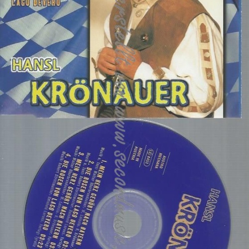 CD--KRÖNAUER,HANSL--MEIN HERZ GEHRT NACH BAYERN