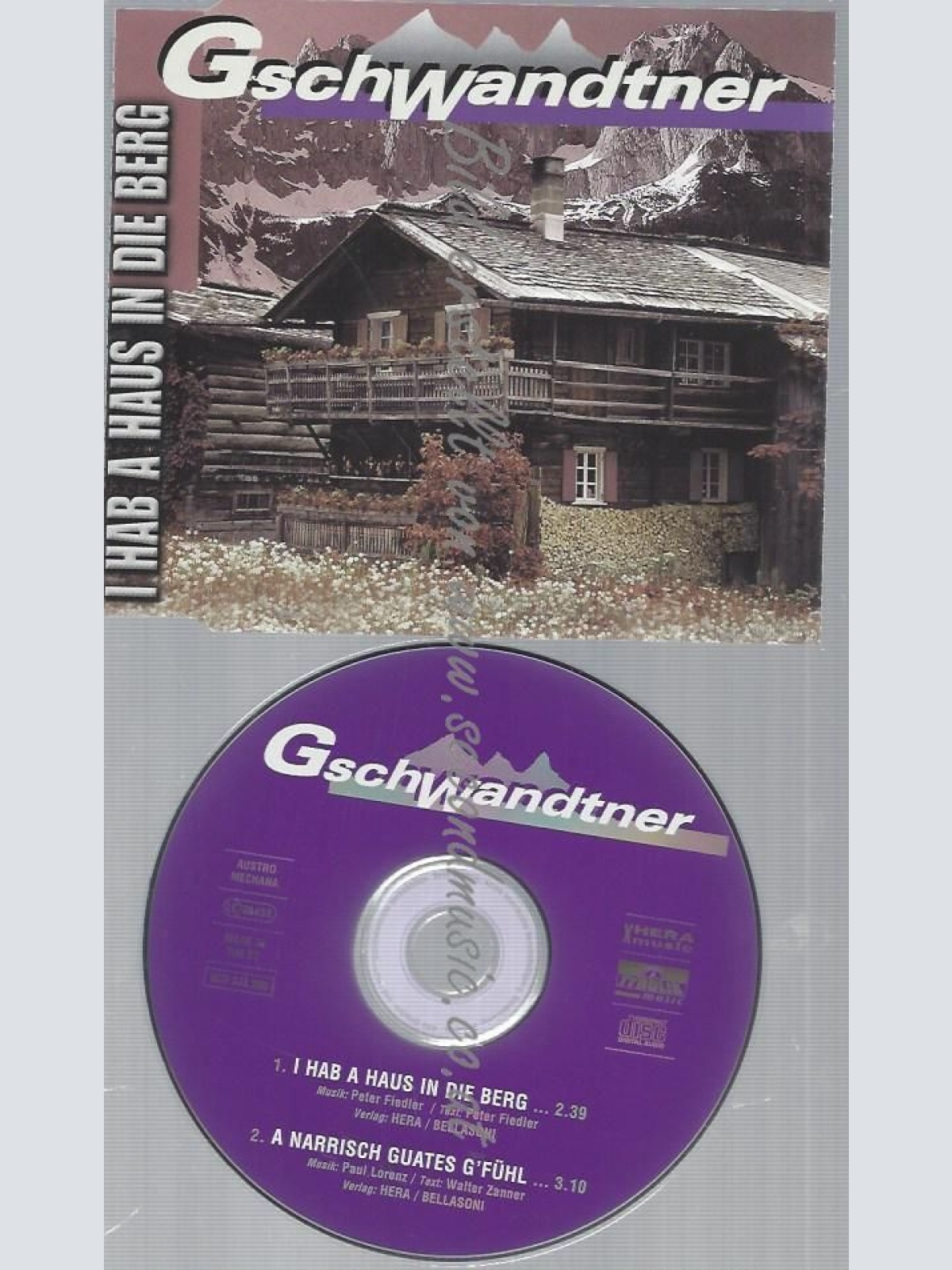 CD--GSCHWANDTNER--I HAB A HAUS IN DIE BERG