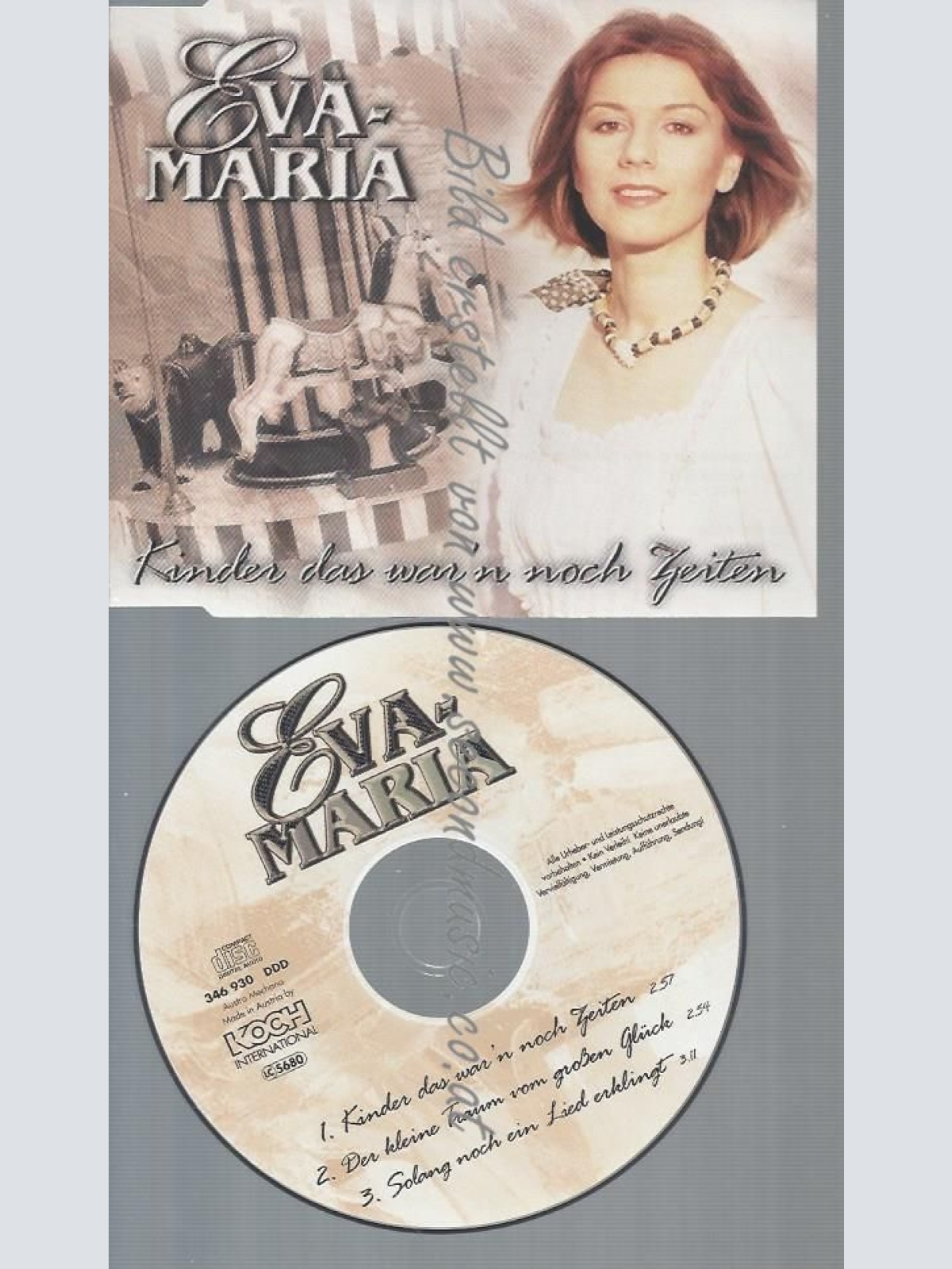 CD--EVA-MARIA--KINDER DAS WAR'N NOCH ZEITEN