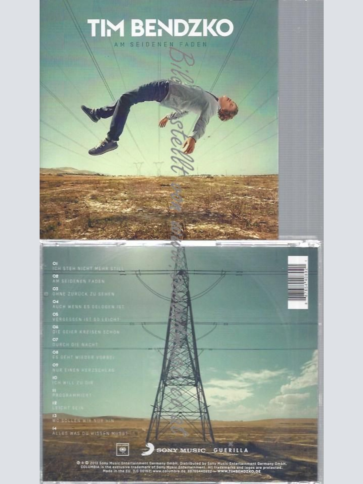 CD--TIM BENDZKO--AM SEIDENEN FADEN