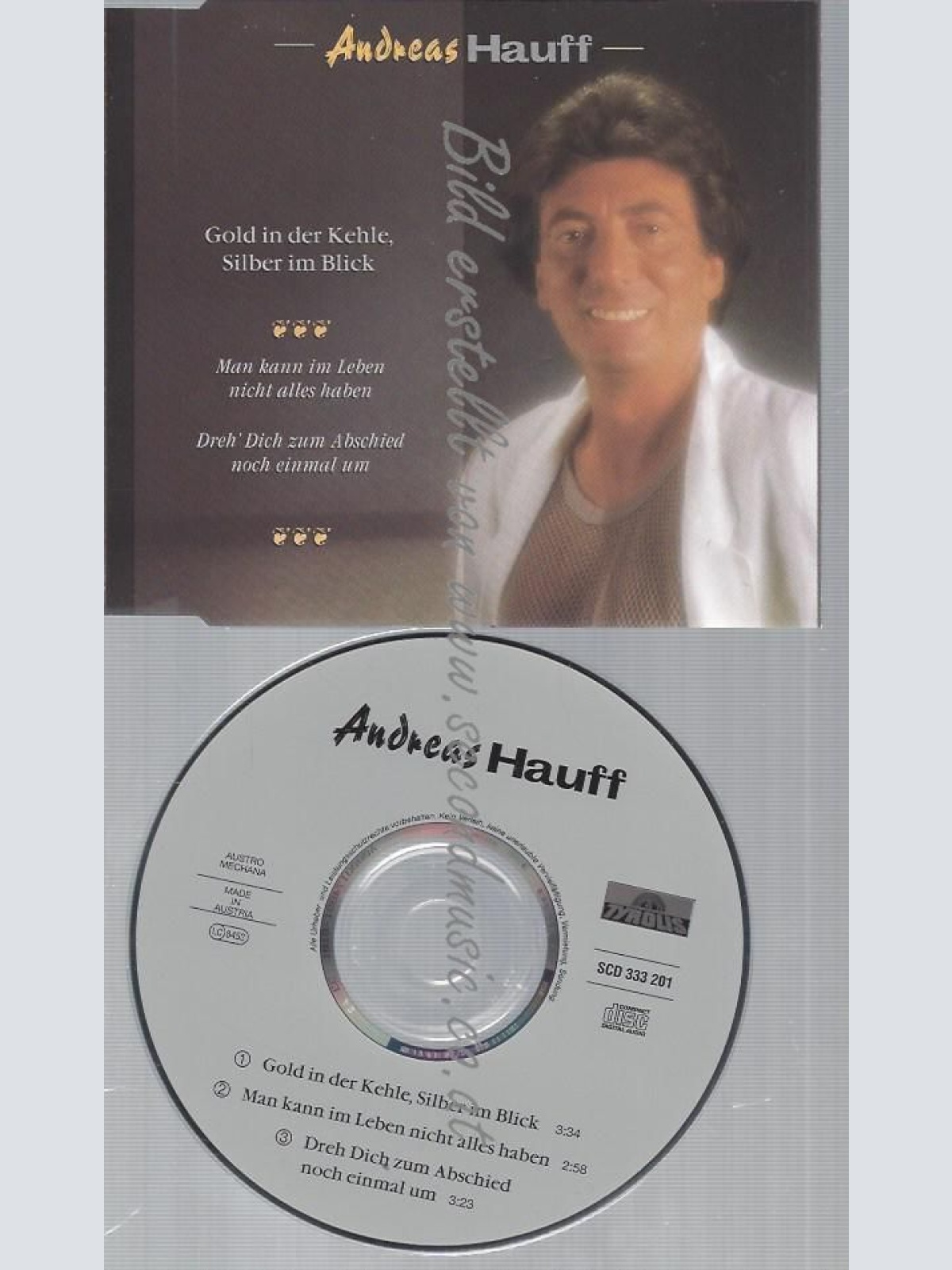 CD--HAUFF,ANDREAS--GOLDENE KEHLE