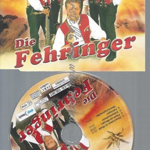 CD--DIE FEHRINGER --UNSER LEBEN IST MUSIK