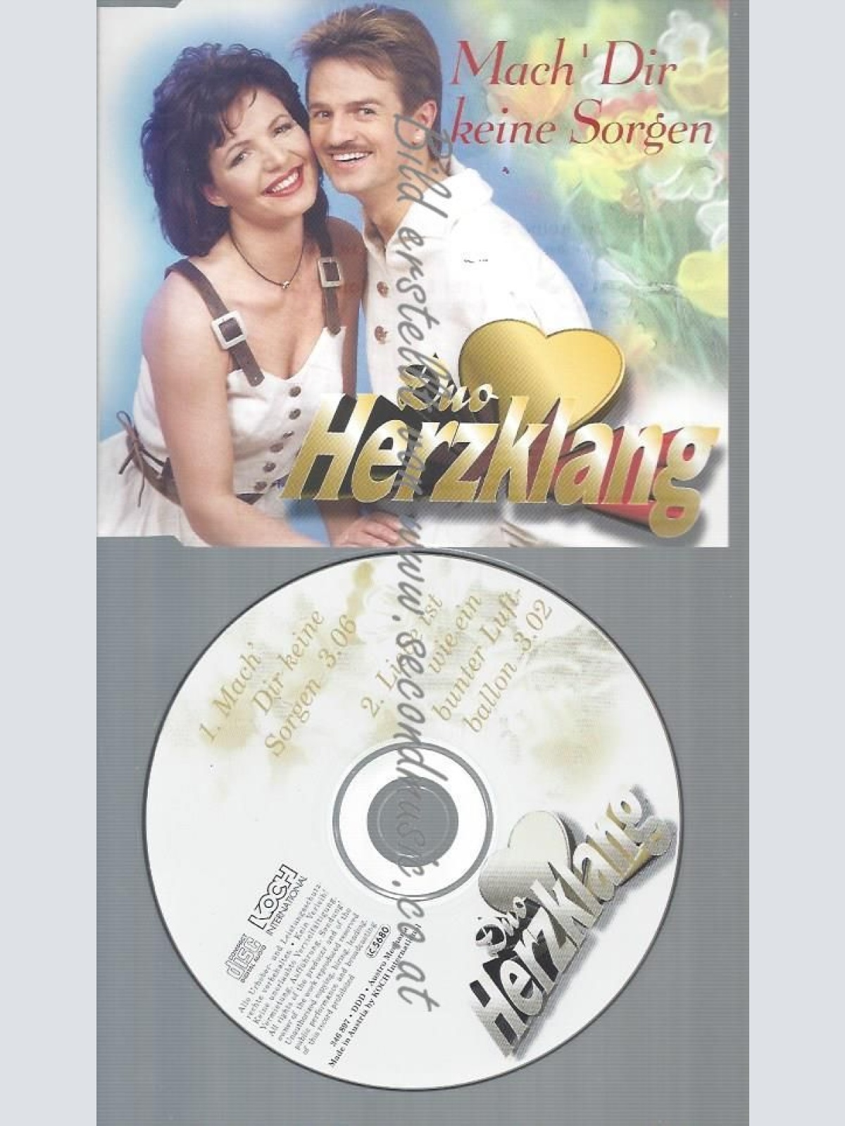 CD--DUO HERZKLANG--MACH' DIR KEINE SORGEN