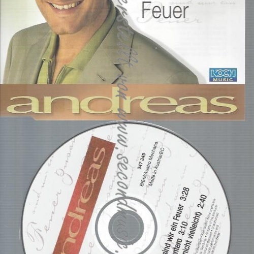 CD--ANDREAS--ZUSAMMEN SIND WIR EIN FEUER