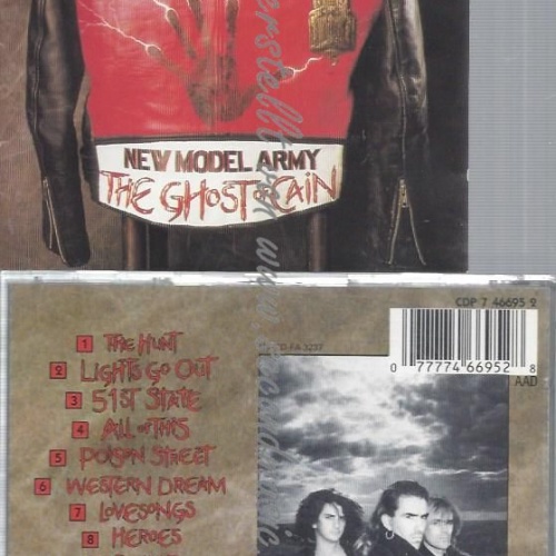 CD--NEW MODEL ARMY--THE GHOST OF CAIN