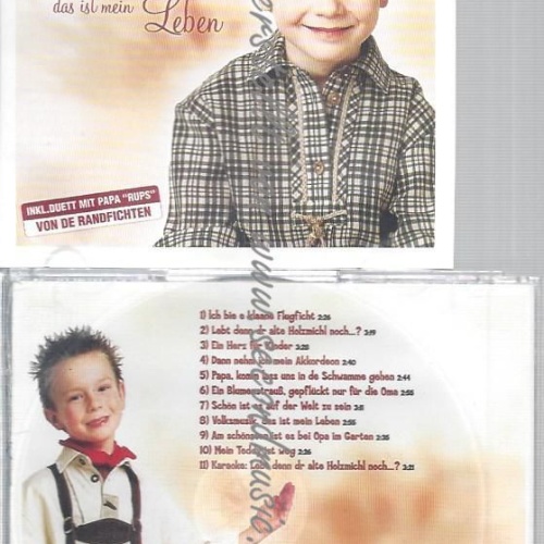 CD--DE KLAANE FLUGFICHT TONI--VOLKSMUSIK, DAS IST MEIN LEBEN