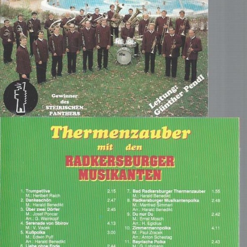 CD--THERMENZAUBER MIT DEN RADKERSBURGER MUSIKANTEN