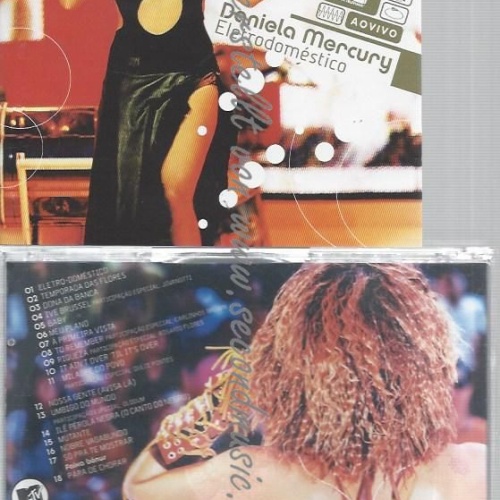 CD--DANIELA MERCURY--ELETRODOMÉSTICO -MTV AO VIVO-