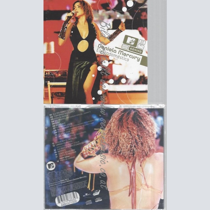 CD--DANIELA MERCURY--ELETRODOMÉSTICO -MTV AO VIVO-
