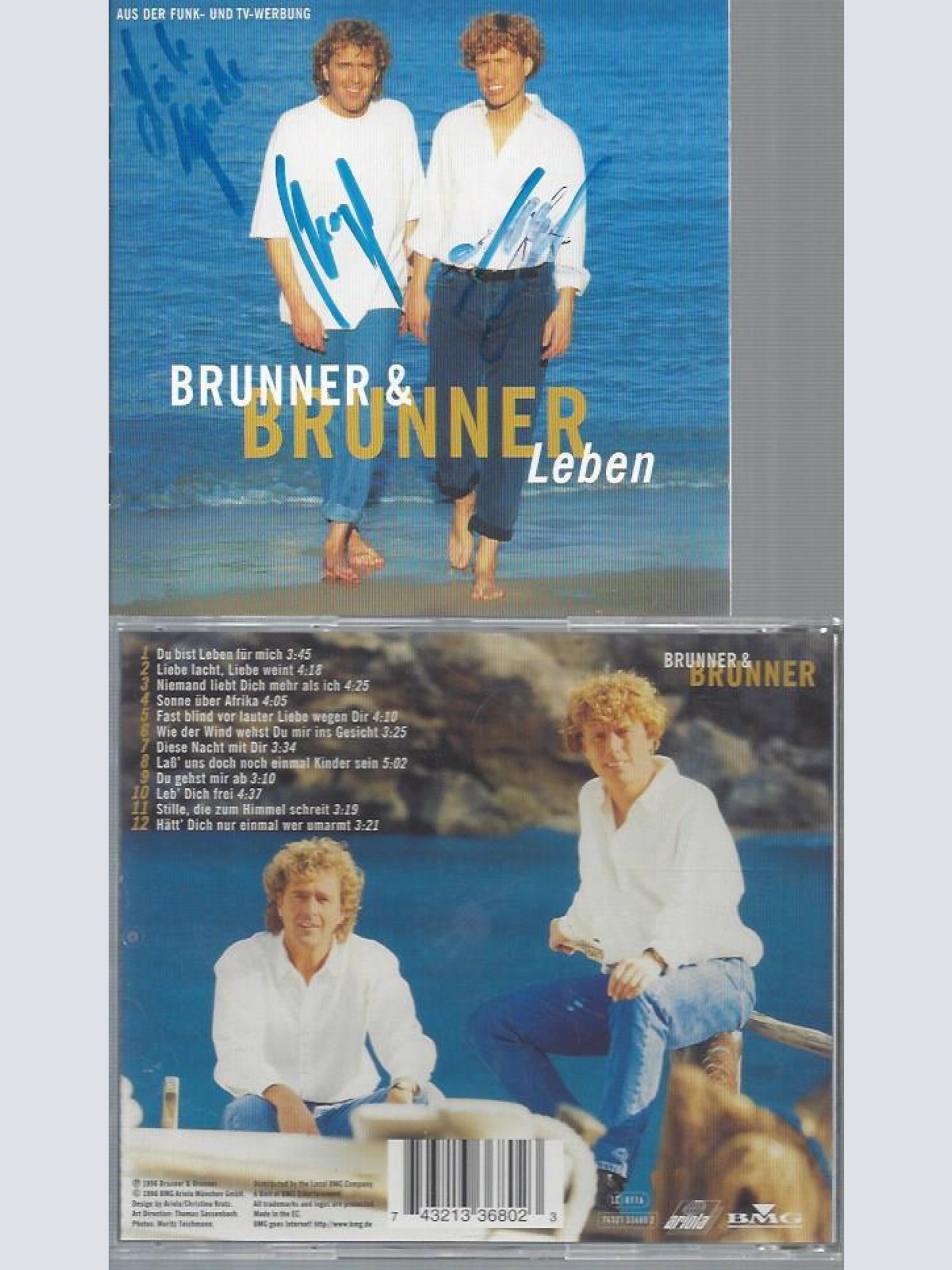 CD--BRUNNER & BRUNNER --LEBEN --MIT AUTOGRAMMEN