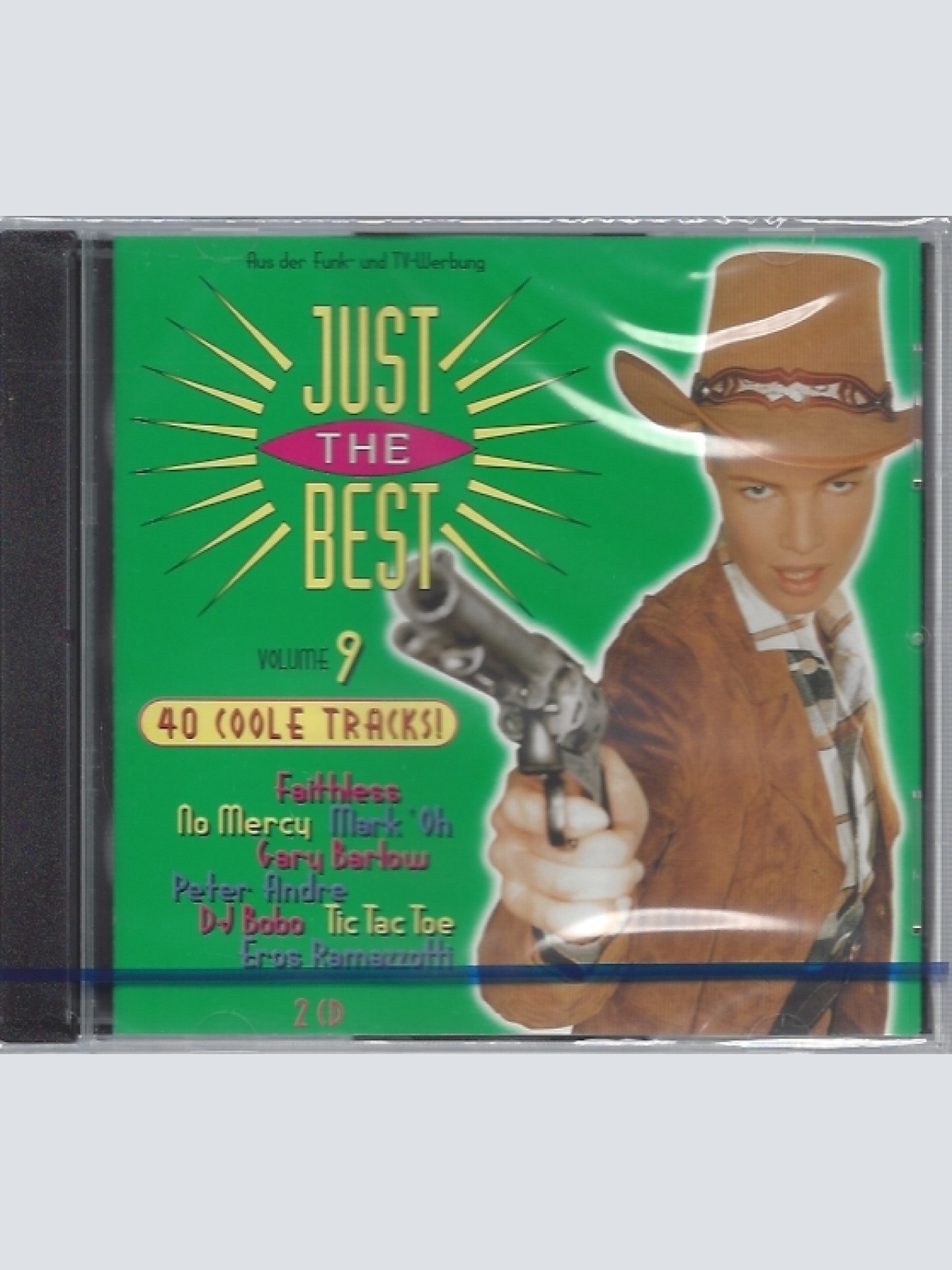 CD--NM-SEALED-FAITHLESS -1995- - DOPPEL-CD -- JUST THE BEST VOL. 9