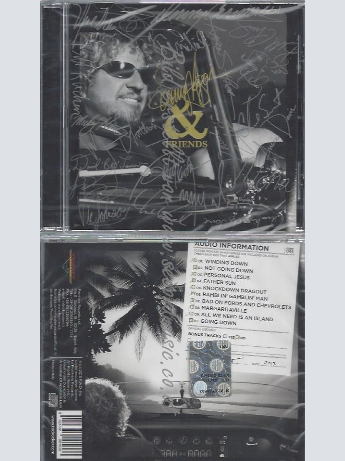 CD--SAMMY HAGAR--SAMMY HAGAR & FRIENDS