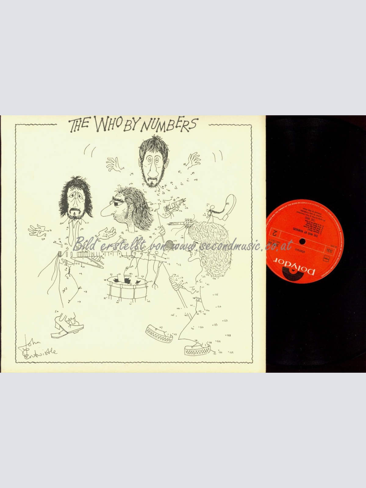 LP--THE WHO // THE WHO  BY NUMBERS // NL 1975 // 2489102