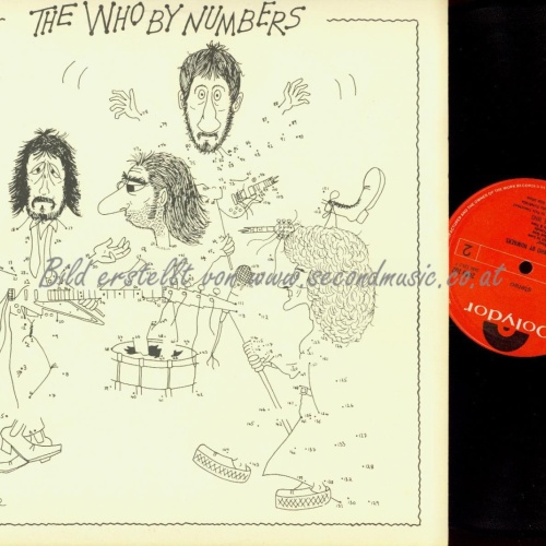 LP--THE WHO // THE WHO  BY NUMBERS // NL 1975 // 2489102