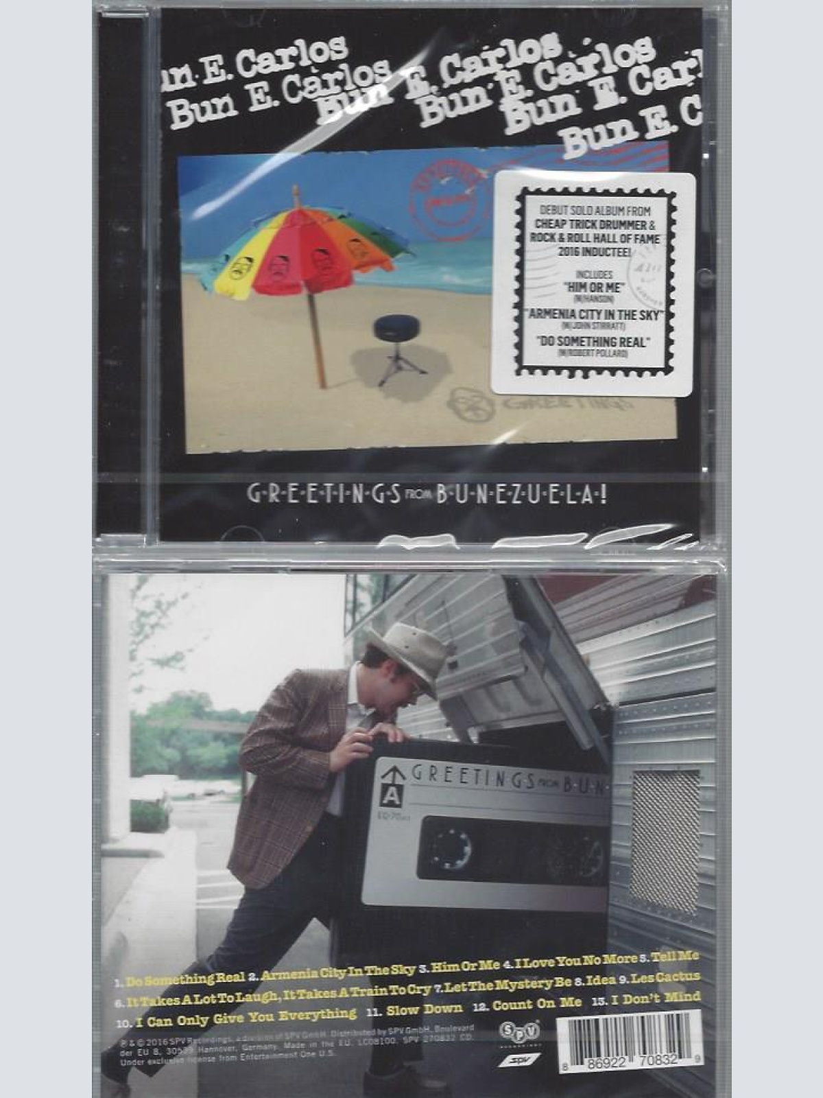 CD--BUN E. CARLOS--GREETINGS FROM BUNEZUELA!