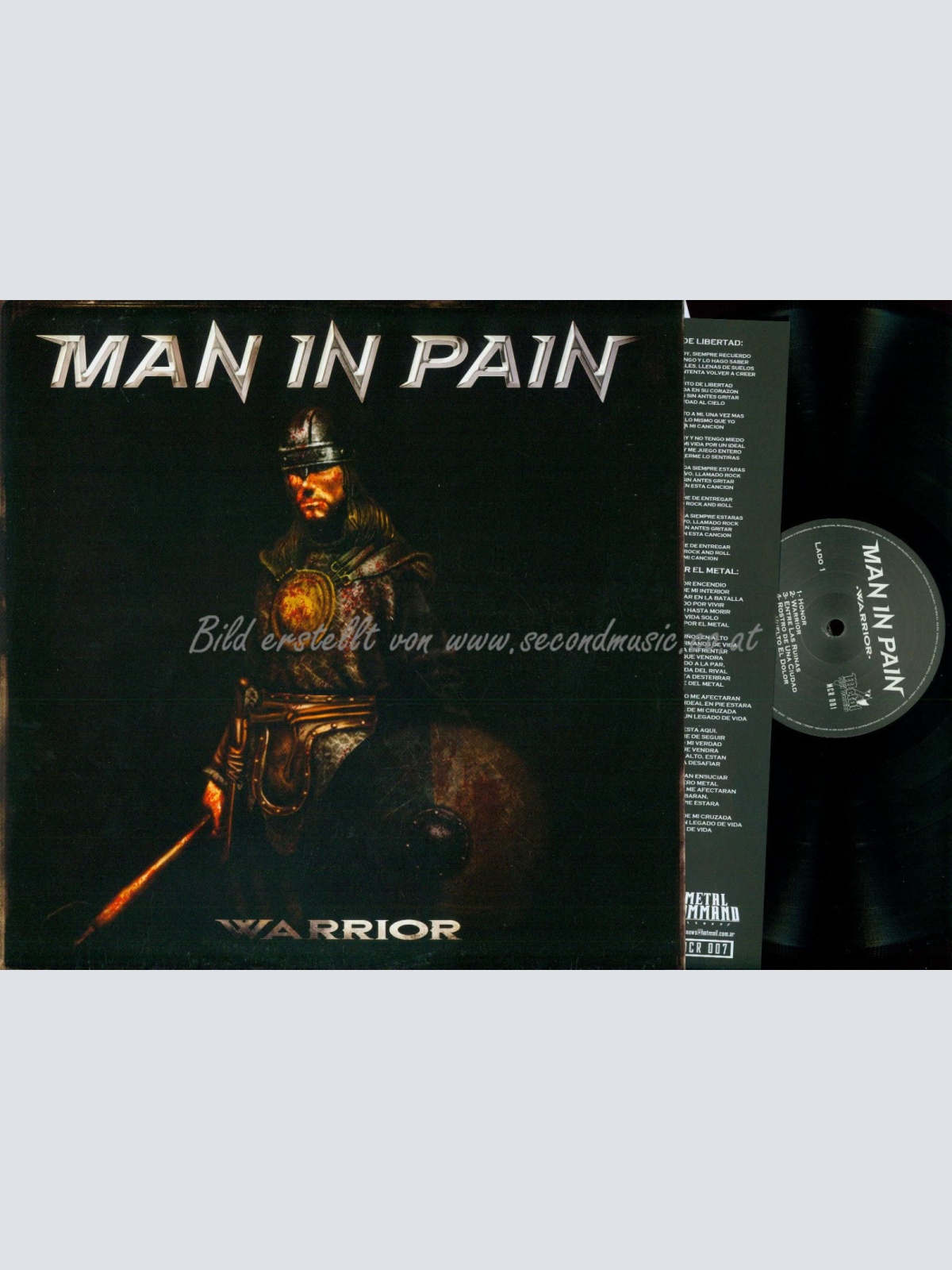 LP-MAN IN PAIN WARRIOR // OIS / LIKE NEW