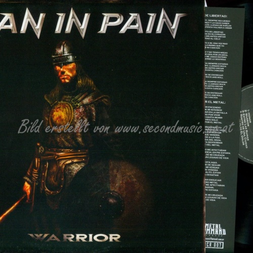 LP-MAN IN PAIN WARRIOR // OIS / LIKE NEW