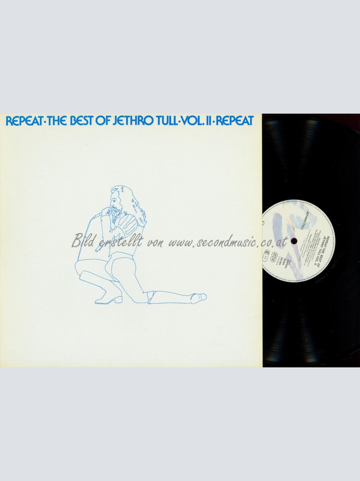 LP-JETHRO TULL REPEAT THE BEST OF JETHRO TULL VOL II // 202665320