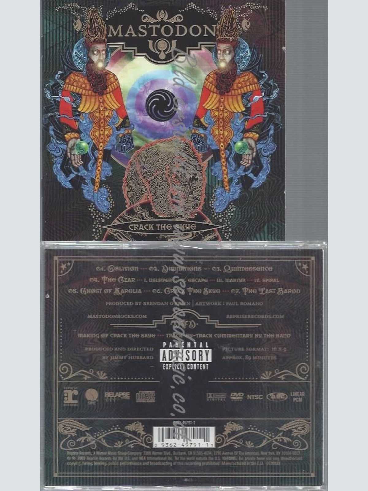 CD--MASTODON--CRACK THE SKYE