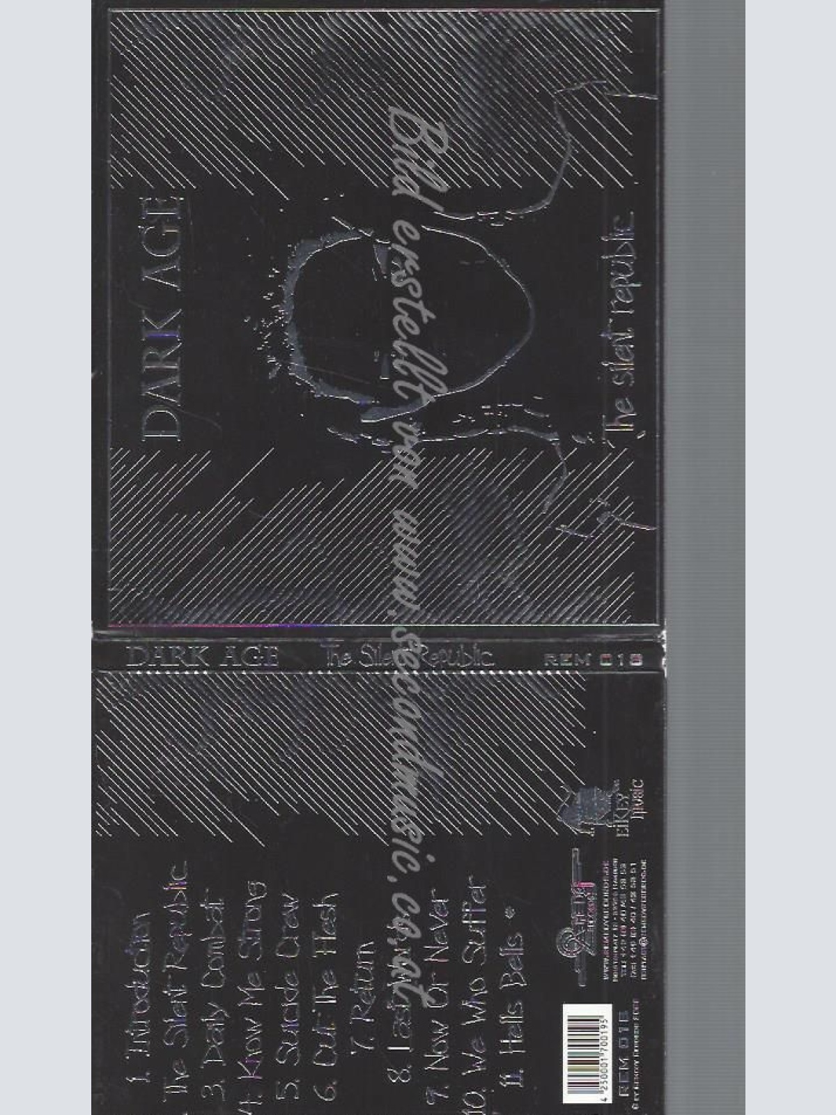 CD--DARK AGE--THE SILENT REPUBLIC