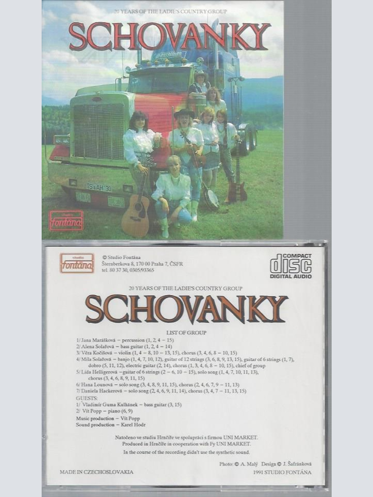 CD-SCHOVANKY // 20 YEARS OF THE LADIES COUNTRY GROUP