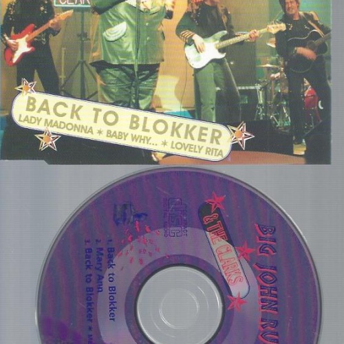 CD-BIG JOHN RUSSELL & THE CLARKS  BACK TO BLOKKER