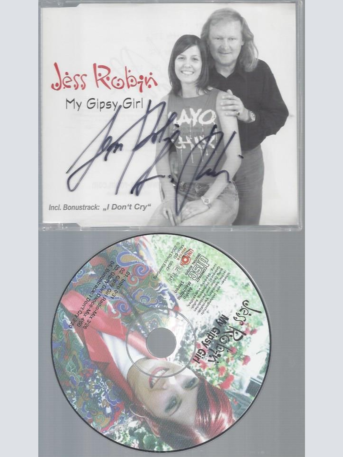 CD--JESS ROBIN  MY GIPSY GIRL // MIT AUTOGRAMM