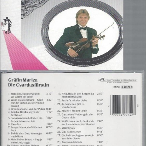 CD--DER WIENER GEIGENPRINZ GERGELY WERNER SZÜCS