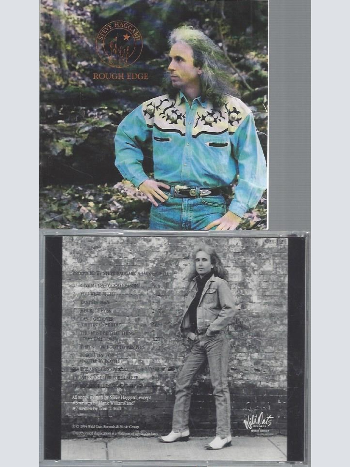 CD--STEVE HAGGARD ROUGH EDGE
