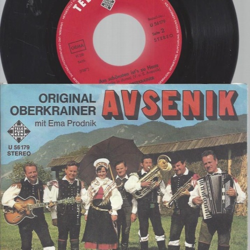 7" ORIGINAL OBERKRAINER AVSENIK  DAS FÖRSTERHAUS IM TAUNUS